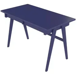 Blauer Kinderschreibtisch 120 cm in blau von Möbel Kraft