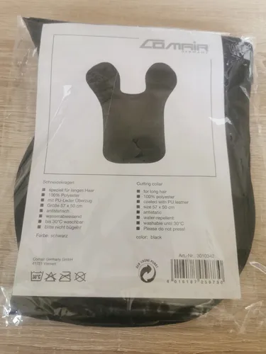 Comair Schneidekragen lang, schwarz von Comair