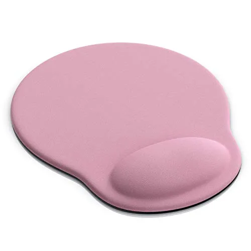 Gel Mauspad ergonomische Handgelenkauflage - Office Komfort Mousepad - Handgelenkpolster Handauflage - Gelkissen Gelpolster - Maus und Tastatur - abwaschbar - für Computer Laptop Notebook