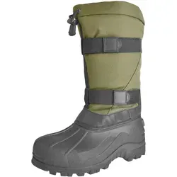 normani Herren Winterstiefel - Grün - 35-36 - Robuste Kälteschutzstiefel „Arctic Boots“ für extreme Wetterbedingungen bis -40 °C. Mit herausnehmbarem Innenschuh und wasserdichtem Fuß sorgen sie für warme, trockene Füße und hohen Tragekomfort.
