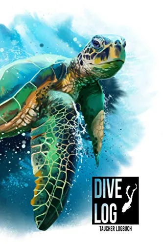 Dive Log: Logbuch für Taucher | A5 Format | 120 Tauchgänge | Geschenkidee | Gerätetauchen