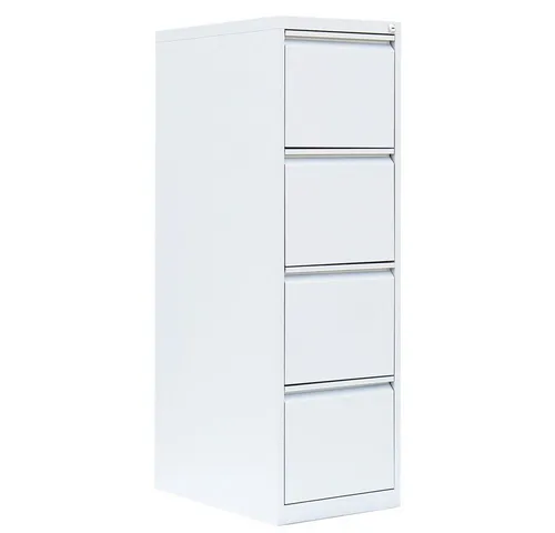 LÜLLMANN Hängeregistraturschrank signalweiß mit 4 Schubladen