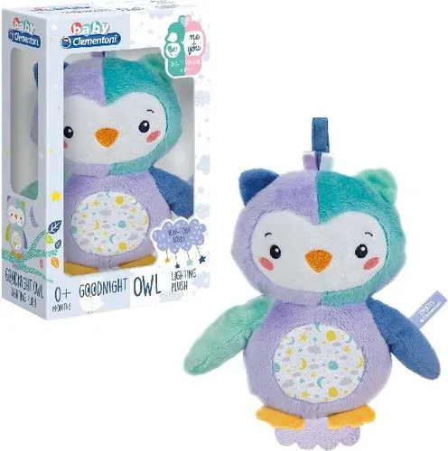 Clementoni Baby Lichtgevende knuffel Uil