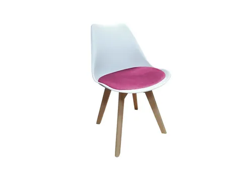 HTI-Living Esszimmerstuhl Atlanta Velvet in weiß von HTI-Line