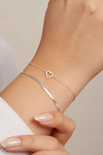 Heliophilia Silver Schmuckset 100% 925 STERLING SILVER, 0,5 cm S1512