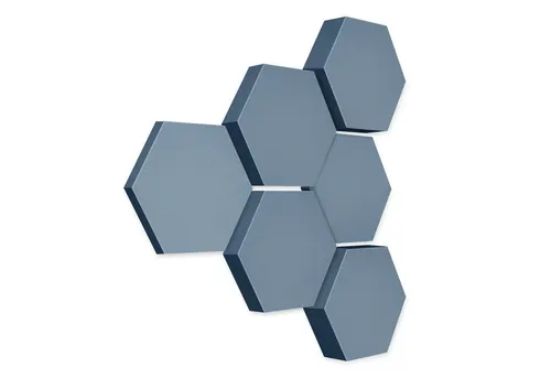 platino24 Akustikplatte Edition LOFT 6 Elemente 3D Ø 300mm - 6 hochwertige Akustikelemente zur Optimierung der Raumakustik. Ideal für stilvolle Wände und Decken. Handgefertigt in Deutschland, mit spezieller Akustikoberfläche für ansprechendes Design.
