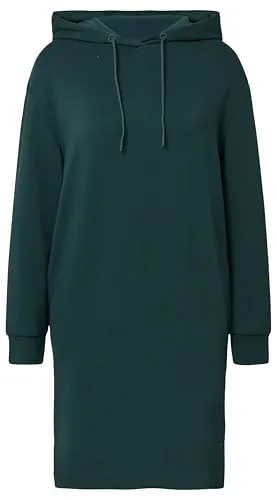s.Oliver Sweatkleid mit Kapuze in grün von s.Oliver