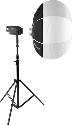 Kaiser LED Studiobeleuchtung Lantern-Softbox LT-80 80 cm - Professionelle Studiobeleuchtung für gleichmäßige, weiche und omnidirektionale Ausleuchtung – ideal für Fotografie und Videoproduktion.