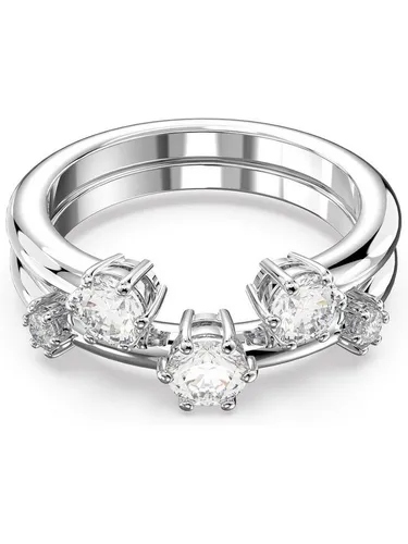 Swarovski Constella Ring-Set - Ringe für Damen – Set aus zwei eleganten Ringen mit strahlenden Swarovski Kristallen, ideal für einen individuellen Look.