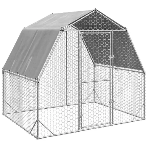 vidaXL Hühnerstall mit Dach 2,5x2x2,25 m