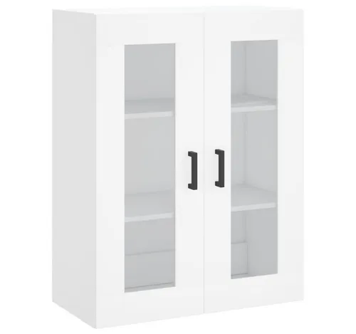 vidaXL Wandschrank Weiß 69,5x34x90 cm