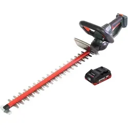 Metabo HS 18 LTX 45 Akku Heckenschere 18 V - Heckenschere mit 43 cm Klingenlänge, ideal für kabelloses Schneiden im Garten, inklusive 4,0 Ah Akku für längere Betriebszeiten.