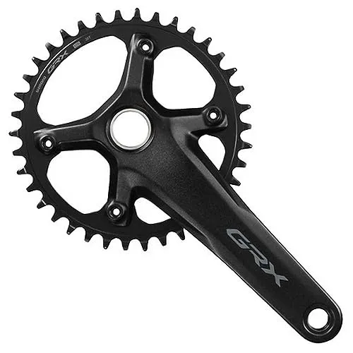SHIMANO GRX FC-RX610-1 Kurbelgarnitur 172.5mm 38Z - Kurbeln & Kurbelgarnituren – Hochwertige Shimano Kurbelgarnitur für präzise Schaltvorgänge, ideal für Gravelbikes und Offroad-Abenteuer.