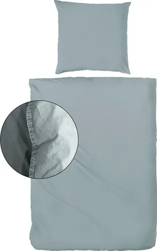 Xxxl Bettwäsche in Grün, 135x200 cm - Pflegeleichte Renforcé-Bettwäsche aus 100% Baumwolle, atmungsaktiv und allergikergeeignet, sorgt für ein angenehmes Schlafklima. Mit OEKO-TEX®-Zertifikat für unbeschwerten Schlaf.