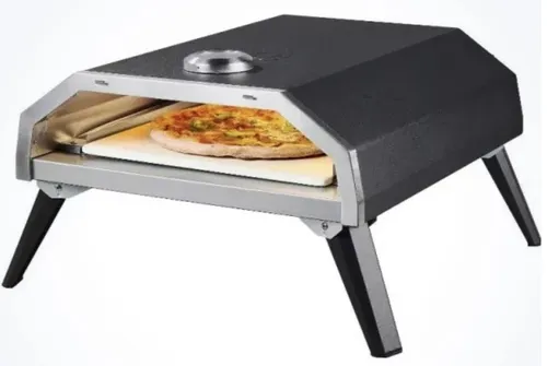 Grillmeister Gas Pizzaofen Backofen 400°C Pizzabackofen Pizza Ofen Piezo Zündung