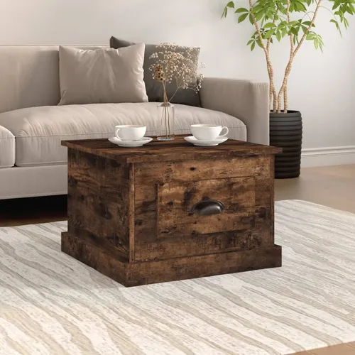 Maison Exclusive Couchtisch Räuchereiche 50x50 cm