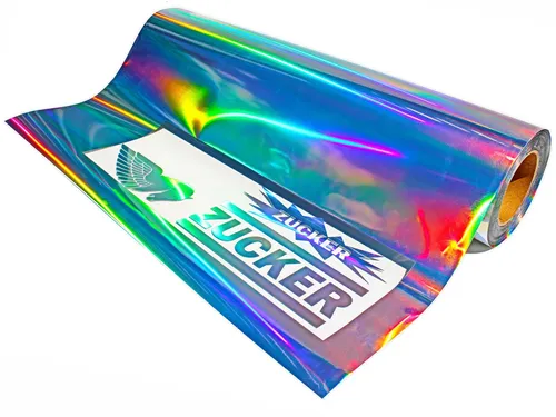 Hologramm Clear Back Chrom Plottfolie Oilslick Folie Plotterfolie 31cm Medium