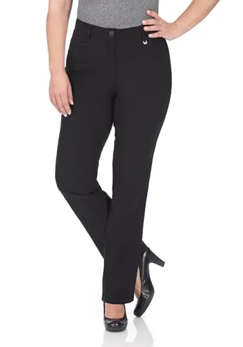 KjBrand Damen Hose schwarz Größe 44