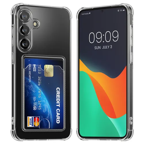 Hülle mit Kartenfach für Samsung Galaxy A55 5G - Handyhülle