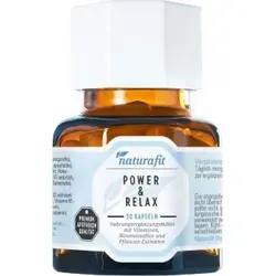 naturafit Power & Relax Kapseln, 30 St. Kapseln