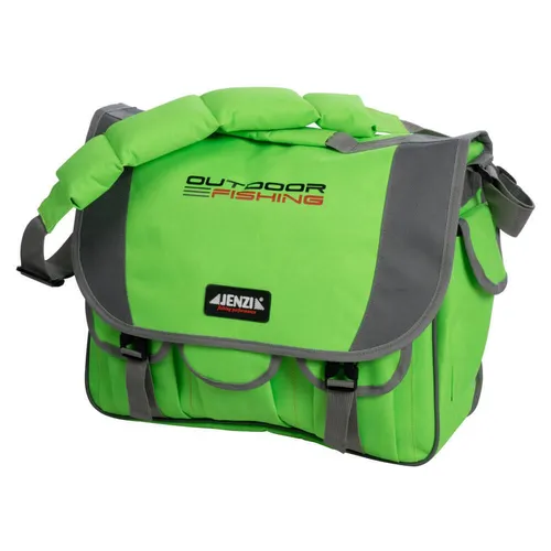 Produktbild Jenzi Angler-Umhängetasche Outdoor-Fishing big Schultertasche Angeltasche grün