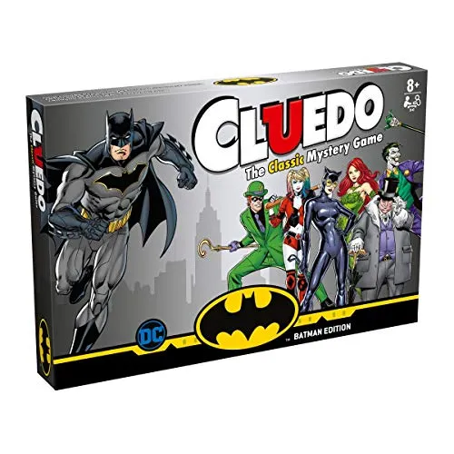 Hasbro Moves: Cluedo - Batman Edition Board Game (WM00839-EN1), WM00839-EN1-6, Mehrfarbig
