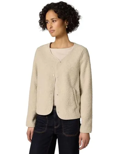 Cardigan STREET ONE Damen Gr. 44 in Soft Fawn Beige in beige von Street One
