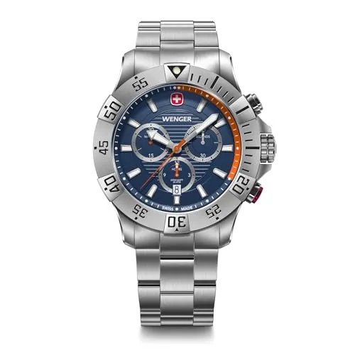 WENGER Seaforce Chronograph Herren Armbanduhr Ø 43 mm von Wenger