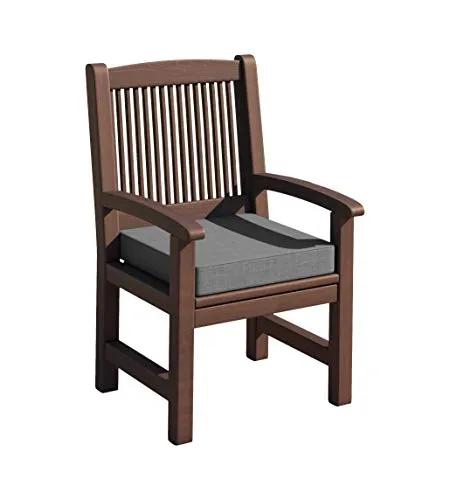 sunnypillow Stuhlkissen mit abnehmbarem Bezug - 60x60cm Gartenauflage - Hochwertige Bankauflage für Innen- und Außenbereich, wasserabweisend und pflegeleicht, sorgt für höchsten Sitzkomfort und modernes Design.