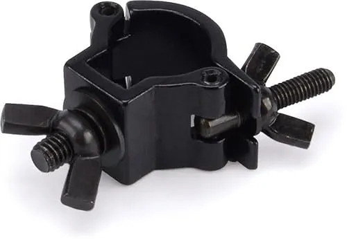 Riggatec Halbschelle - Halfcoupler klein Schwarz bis 10 kg (20 mm)