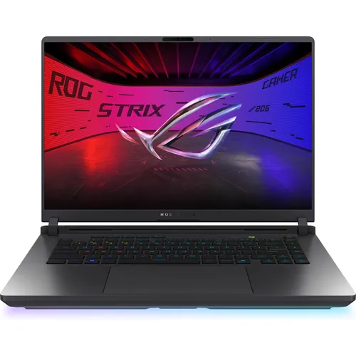 ASUS ROG Strix G16 G615LR-S5177W - Hochleistungs Gaming Laptop - Leistungsstarker Gaming Laptop mit Intel Core Ultra 7 und NVIDIA GeForce RTX 50. Ideal für anspruchsvolle Spiele und kreative Anwendungen. Kompakt und leicht für unterwegs.