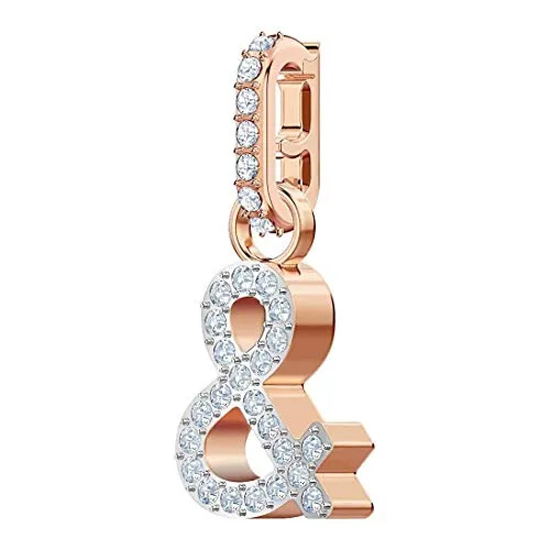 SWAROVSKI -Clasp Charms Edelstahl Kristall 5441403 in rosegold von Swarovski