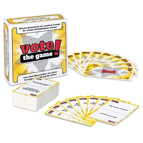 GOODS+GADGETS Vote! Kartenspiel Party Game Partyspiel