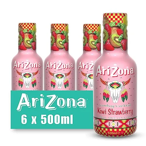 Produktbild Arizona | Kiwi Strawberry | Petfles | 6 x 0.5 liter