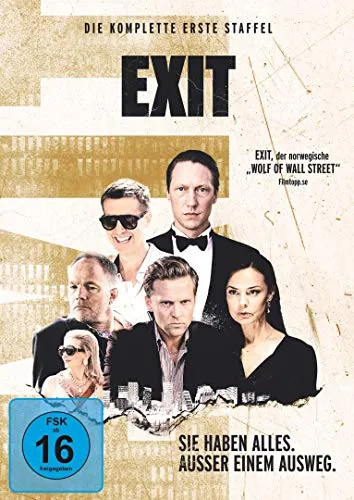 Exit - Staffel 1 [2 DVDs] - Spannende Dramaserie über das Leben und die Herausforderungen junger Erwachsener, freigegeben ab 16 Jahren.
