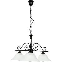 Licht-Erlebnisse Pendelleuchte Esstisch Schwarz - Hängeleuchte im Landhausstil, höhenverstellbar für individuelle Hängetiefe, ideal für Esszimmer und Küche, sorgt für eine warme Atmosphäre bei Dinner und Familienessen.