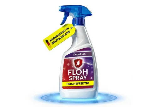 Repellion ® Anti Floh Spray (500 ml) – Effektives Flohmittel für Zuhause