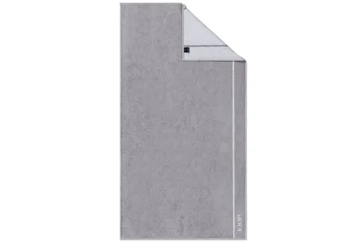 Cawö Handtuch Lines Doubleface 1680 77 Stone, Walkfrottier (1-St), Duschtuch, Frottee