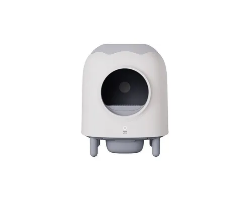 HHOLove Intelligent Self-Cleaning Cat Litterbox iPet - Hundezubehör mit automatischer Reinigung, 6-Liter Abfalltank und App-Steuerung für einfache Überwachung und Wartung.
