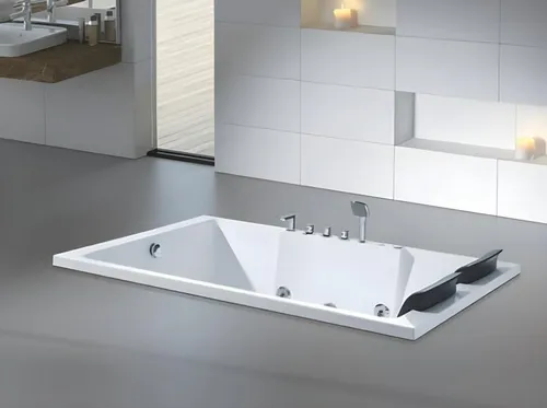 Whirlpool Massagebadewanne Spa-Bad Einbaubadewanne 180x120 cm