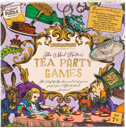The Mad Hatter's Tea Party Games - Kartenspiel - ENG Edition