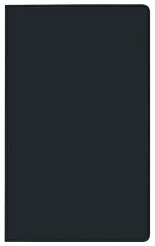 Taschenkalender Modus XL geheftet PVC schwarz 2026: Terminplaner mit Wochenkalendarium. Buchkalender - wiederverwendbar. 1 Woche 2 Seiten. 8,7 x 15,3 cm