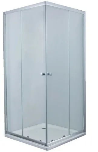 Primaster Duschkabine Eckeinstieg Easy 5 - 185x90x90cm - Duschabtrennung aus hochwertigem Glas, ideal für platzsparende Lösungen im Badezimmer – stilvolles Design trifft auf Funktionalität.