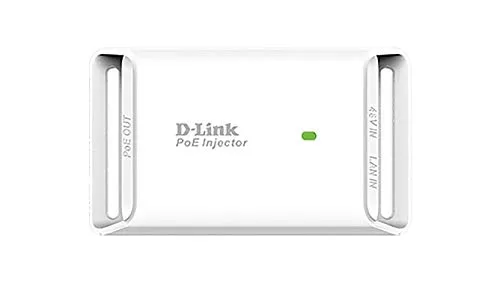 D-Link DPE-101GI Gigabit PoE Injector (1 Port, versorgt PoE-Geräte durch vorhandenes Netzwerkkabel mit Strom, einfache Plug-and-Play Installation)