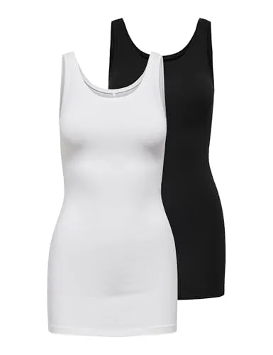 ONLY Female Tanktop Onllive 2-Pack Tanktop