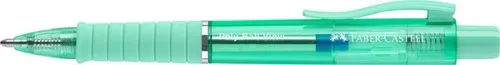 Faber Castell Kugelschreiber Poly Ball View jelly mint in blau von Faber-Castell