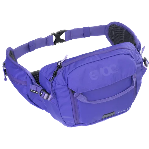 Evoc Hip Pack 3l Hüfttasche - Lila - Gürteltaschen, leichte und stylische Hüfttasche mit 3 Litern Volumen, perfekt für Outdoor-Aktivitäten und Stadtbummel.
