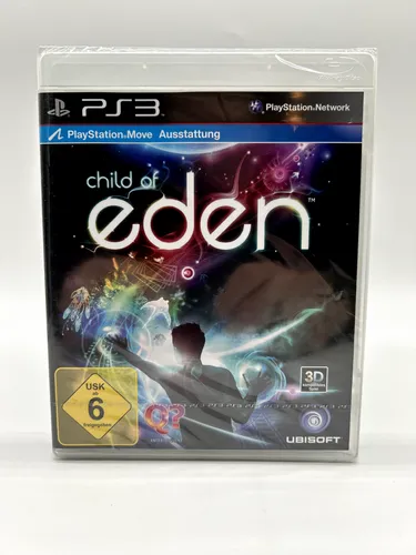 Child Of Eden - Playstation 3 PS3 - Neu & Versiegelt - Spannendes Shooter-Spiel für PS3, USK ab 6 Jahren, neu und versiegelt – perfektes Geschenk für Gamer jeden Alters!