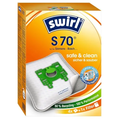 Swirl© Staubfilter-Beutel - Marke Siemens/Bosch - S 70 AirSpace