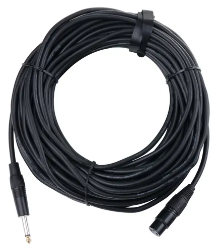 Pronomic Stage XFJ-20 Mikrofonkabel XLR/Klinke 20 m Schwarz